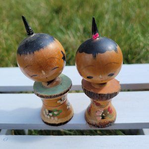 Traditional mini Kokeshi doll, japanese doll